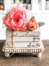 Load image into Gallery viewer, Stamped Book Stack - Love you always