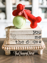 Load image into Gallery viewer, Stamped Book Stack - You me & the dogs