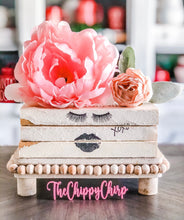 Load image into Gallery viewer, Stamped Book Stack - XoXo