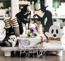 Load image into Gallery viewer, Stamped Book Stack - October 31st, Halloween