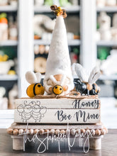 Load image into Gallery viewer, Stamped Book Stack - honey bee mine