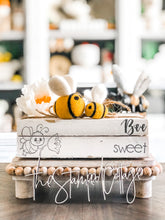 Load image into Gallery viewer, Stamped Book Stack - Bee Sweet