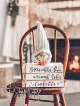 Load image into Gallery viewer, Stamped Book Stack - Sprinkle love around like Confetti