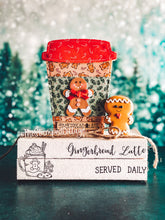 Load image into Gallery viewer, Stamped Book Stack - Gingerbread Latte Served Daily