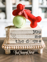 Load image into Gallery viewer, Stamped Book Stack - You me &amp; the dogs
